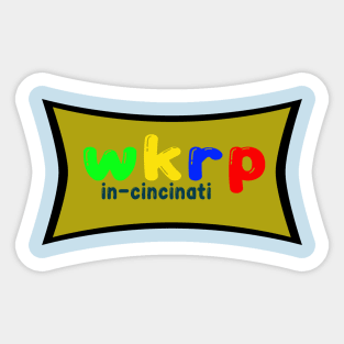 LOGO WKRP Sticker